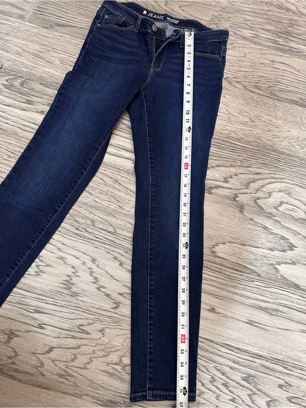 Reitmans Dark Blue Straight Leg Jeans